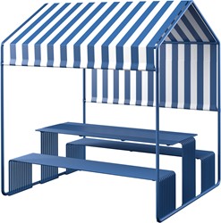 Urbantime.h24 Picknick Cabana - Tafel, banken en frame 
