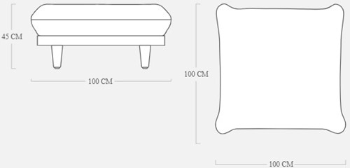 Fatboy® paletti hocker kussen-2