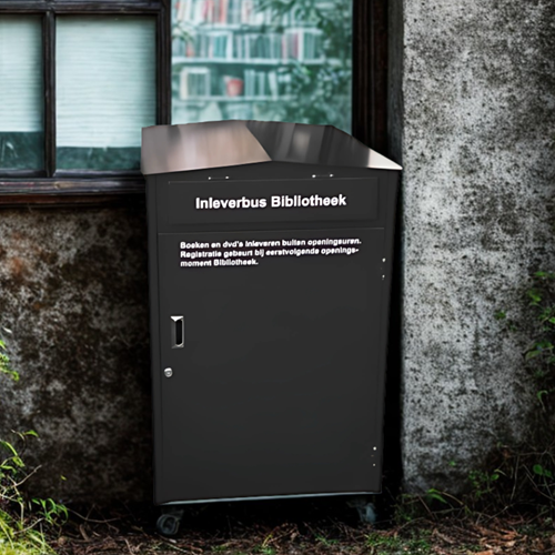 Inleverbox voor buiten veilige RVS oplossing