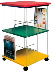Verrijdbare prentenboeken carrousel