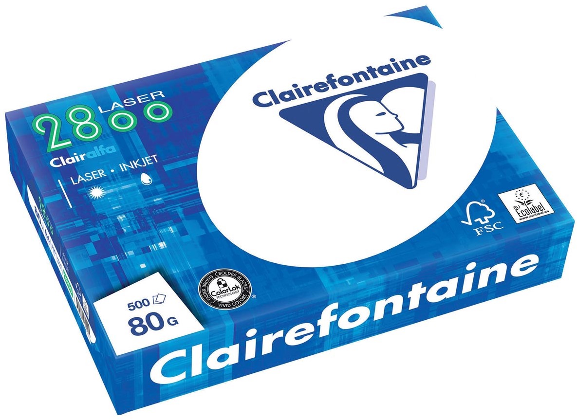 Point A Relier De 1 A 500 A Imprimer Clairefontaine Clairalfa papier d'impression, A4, 80 g, paquet de 500  feuilles Biblioshop