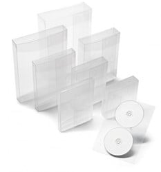 Mediabox transparante polypropyleen opbergoplossing