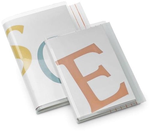 Versterkte covers voor paperbacks rug 22-42 mm