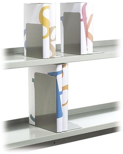 L-vormige Boekensteunen