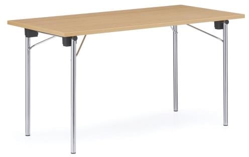 Table pliante Skipper avec cadre diagonal à quatre pieds