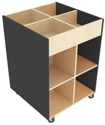 Dubbelzijdige Prentenboekenbak