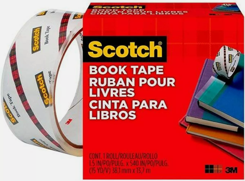 Scotch bande de livre, 38 mm