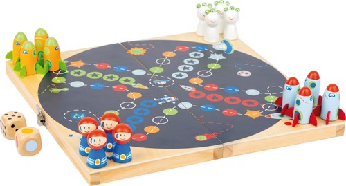 Jeu de société A travers l'espace