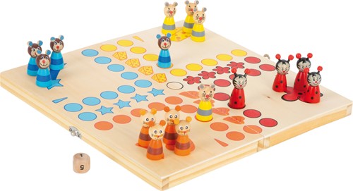 Jeu de société Le monde des animaux multicolores