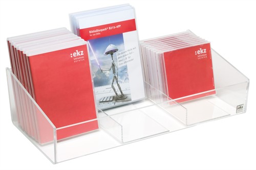 Transparante presentatie opbergbox