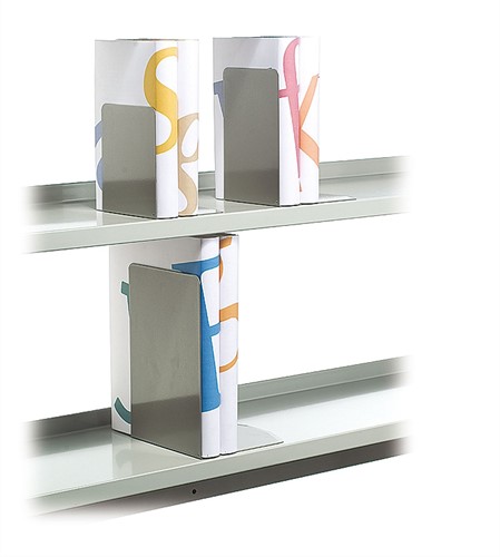Boekensteun groot - Parelwit