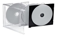 Lade voor lege CD/CD-ROM-containers - zwart