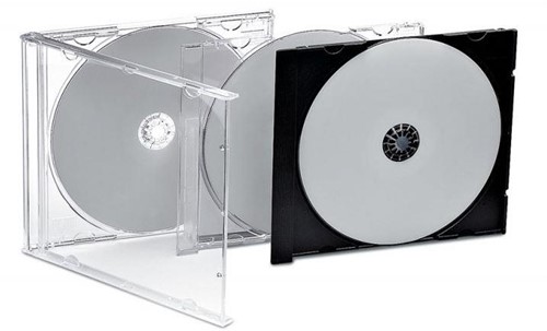 Insert de boîte de rangement CD/CD-ROM - Noir