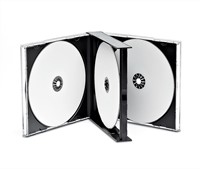 Lege CD/CD-ROM-container 3/4 schijven