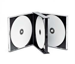 Lege CD/CD-ROM-container 3/4 schijven