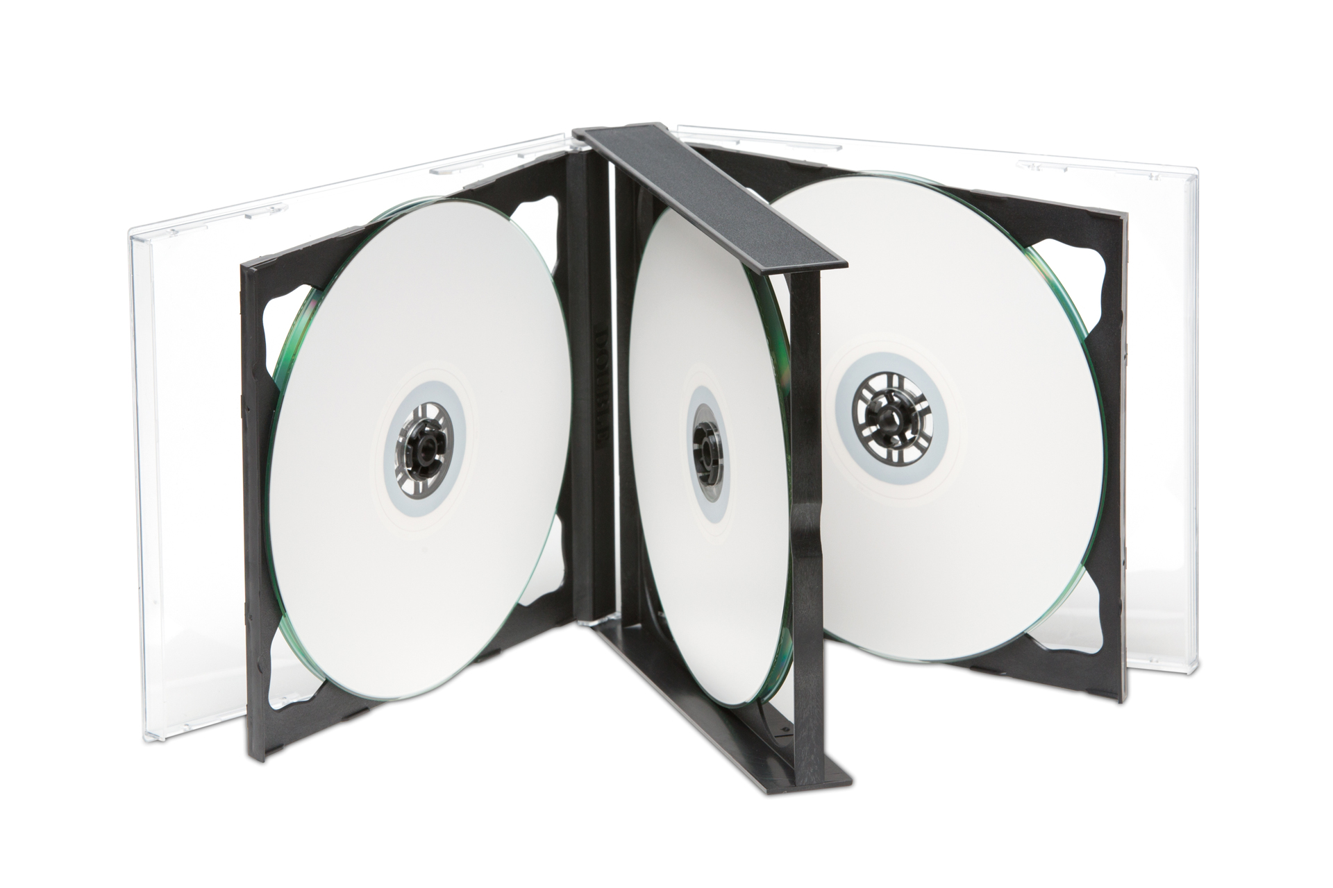 Boîtier de rangement pour 6 CD/CD-ROM