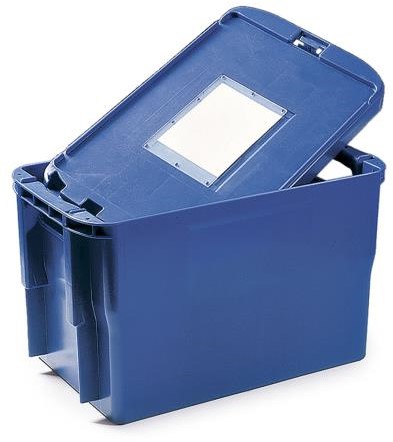 Boîte de transport pour médias