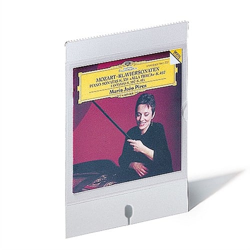 Pochette transparente pour CD/CD-ROM/
cassettes audio - 
