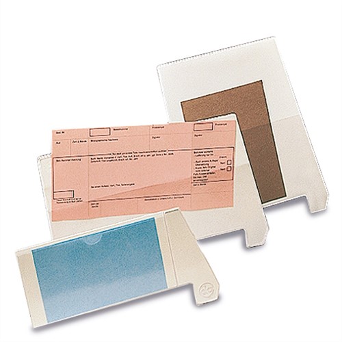 Plankverdeler IB (internationaal bibliotheek) formaat hard PVC