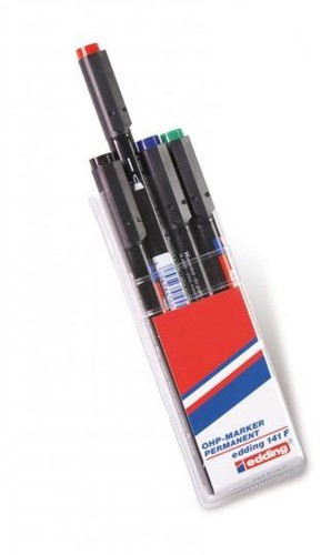 Markeerpen permanent, kleur zwart