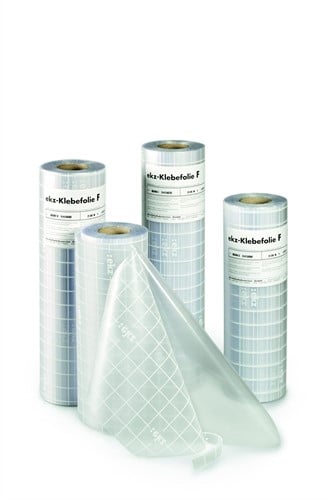 EKZ boekfolie F bio-based LDPE-plastic glanzend
