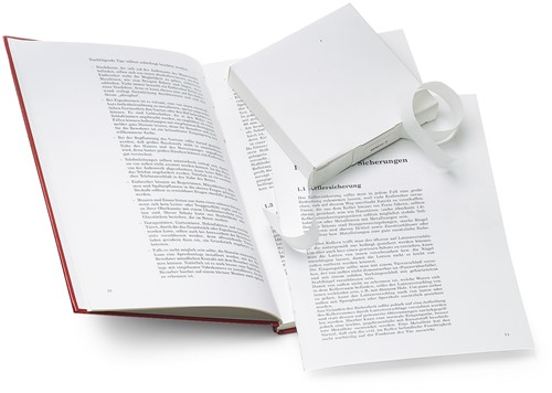Ruban adhésif pour pages volantes