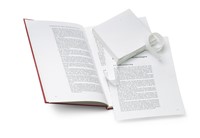 Ruban adhésif pour pages volantes