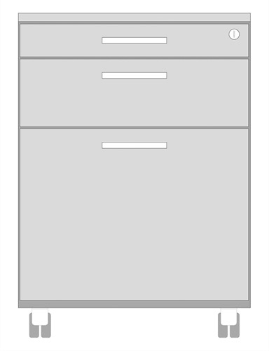 Bureau-Container III
