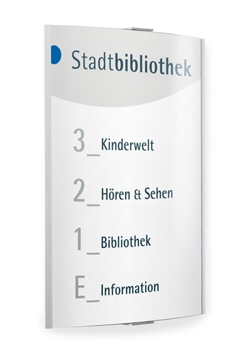 Infotable Francfort A4q Wallmounted