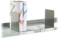 Boekensteun met labelhouder-2
