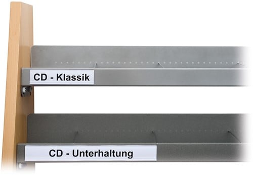Rubriceringsstriphouder zelfklevend