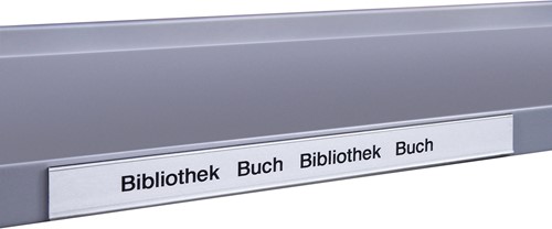 Rubriceringsstriphouder magnetisch, B210 x H18 mm