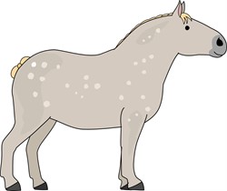 Muursticker Boerderij Ezel