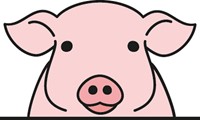Tatouage mural ferme 0007 - 300 x 300 mm