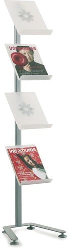 Présentoir, 4 petites étagères