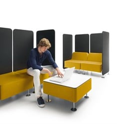 Gestoffeerd Muurfauteuil rechts