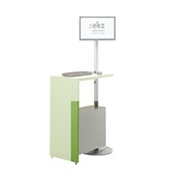 Armoire de serveur en bois pour OPAC, uniquement pour OPAC, réglable, verrouillable, Décor 1