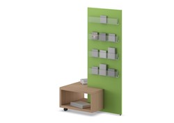 Lima media display met 4 rails - hoog