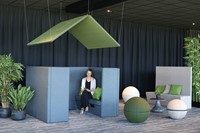 Het Hutdak geluidsabsorberend design klein