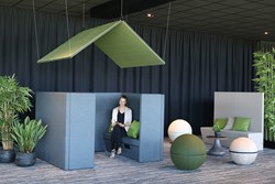 Het Hutdak geluidsabsorberend design klein