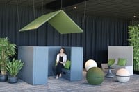 Het Hutdak geluidsabsorberend design groot