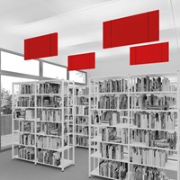 Geluidsabsorberend element EFFECT - lichtgrijs