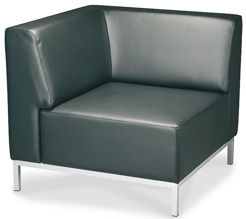Hoekelement Soho zitcomfort Xtreme stoffen hoes - zwart-3