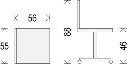 Chaise de bureau F1-3