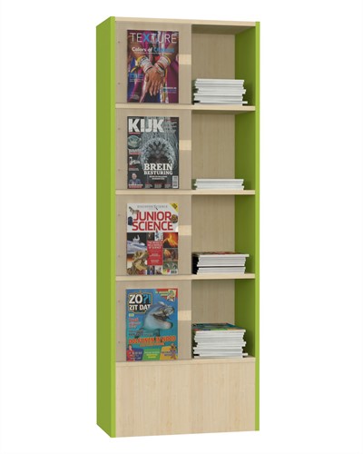 Kiosk Wall Slim XL - ahorn-avocadogroen-2