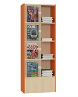 Kiosk Wall Slim XL - érable-orange-2