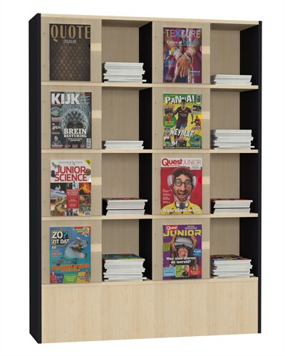 Kiosk Wall XL - ahorn-antracietgrijs-2