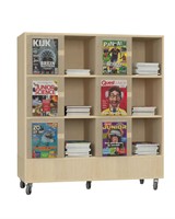 Kiosk Mobile Wall L - érable-2