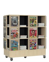Kiosk Island L - ahorn-antracietgrijs-2