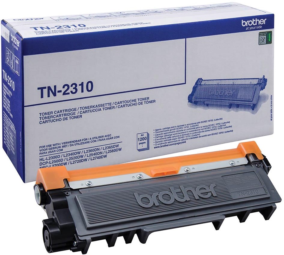 Brother toner, 1.200 pagina's, OEM TN-2310, zwart Biblioshop